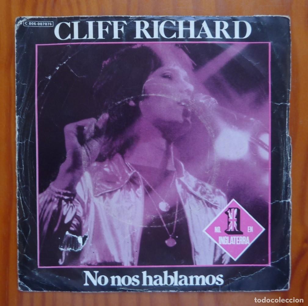Discos de vinilo: CLIFF RICHARD / WE DONT TALK ANY MORE / 1979 / SINGLE - Foto 1