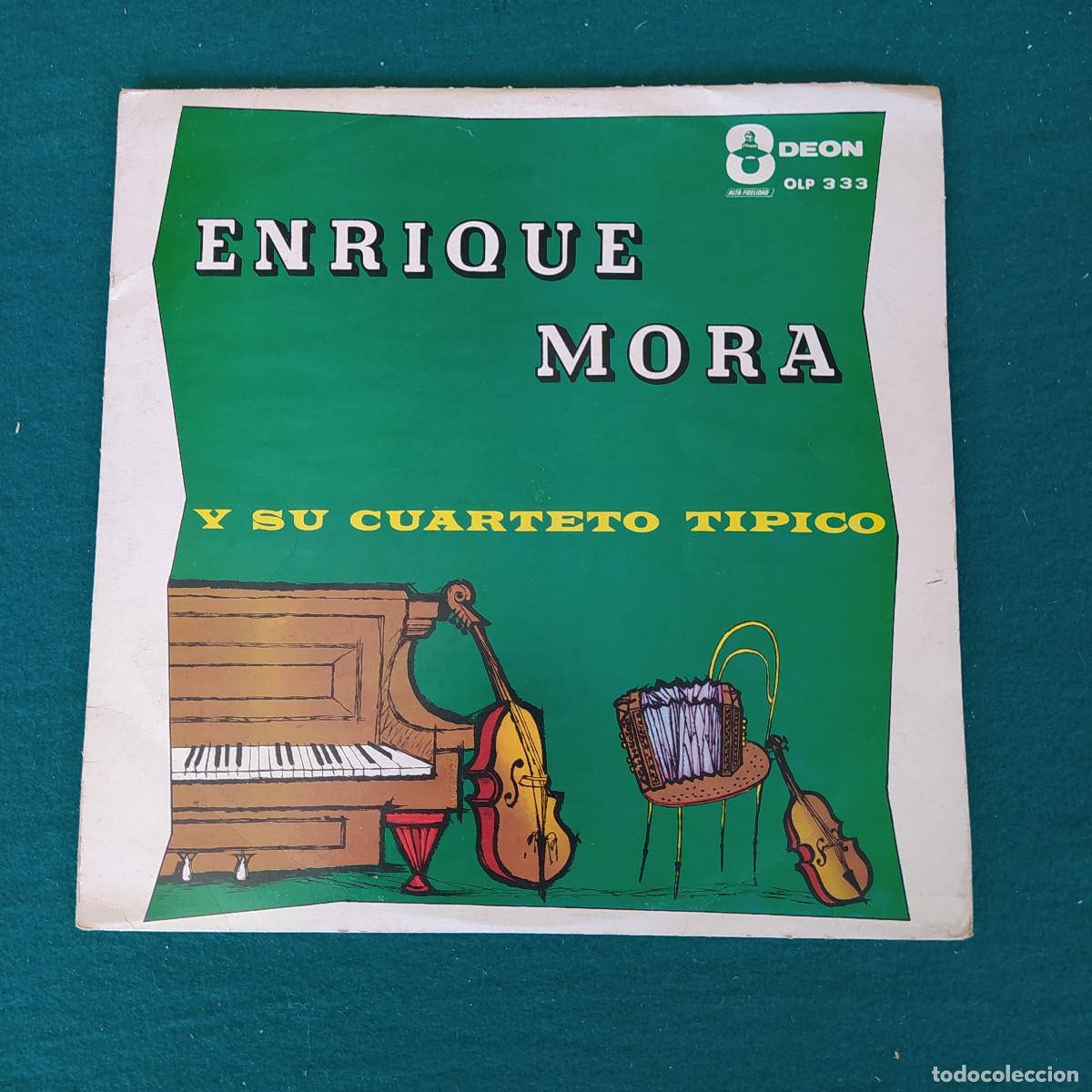 Discos de vinilo: Enrique mora y su cuarteto tipico 333 - Foto 1