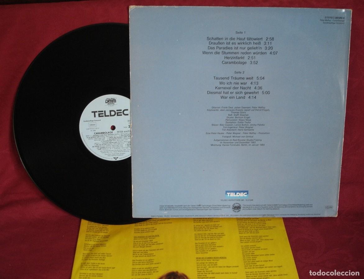 Discos de vinilo: Peter Maffay. Carambolage. LP Vinilo. - Foto 2