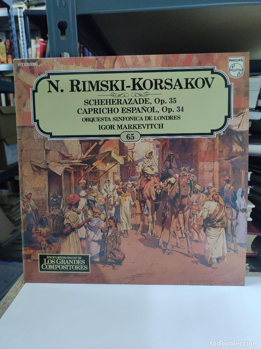 Discos de vinilo: RIMSKI KORSAKOV SCHEHERAZADE IGOR MARKEVITCH - Foto 1