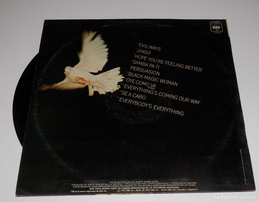 Discos de vinilo: DISCO LP DE VINILLO DE SANTANA - Foto 2