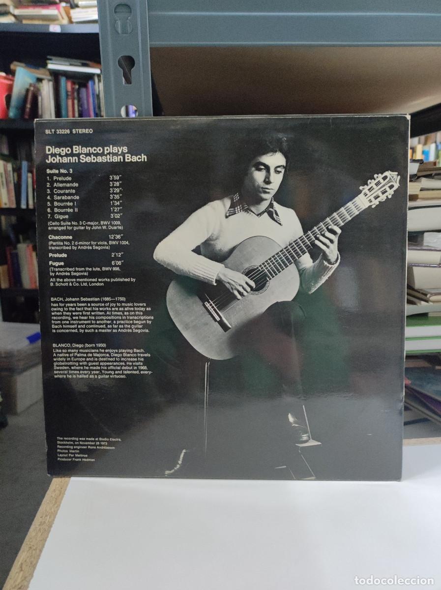 Discos de vinilo: Diego Blanco &ndash; Diego Blanco Plays Bach - Foto 2