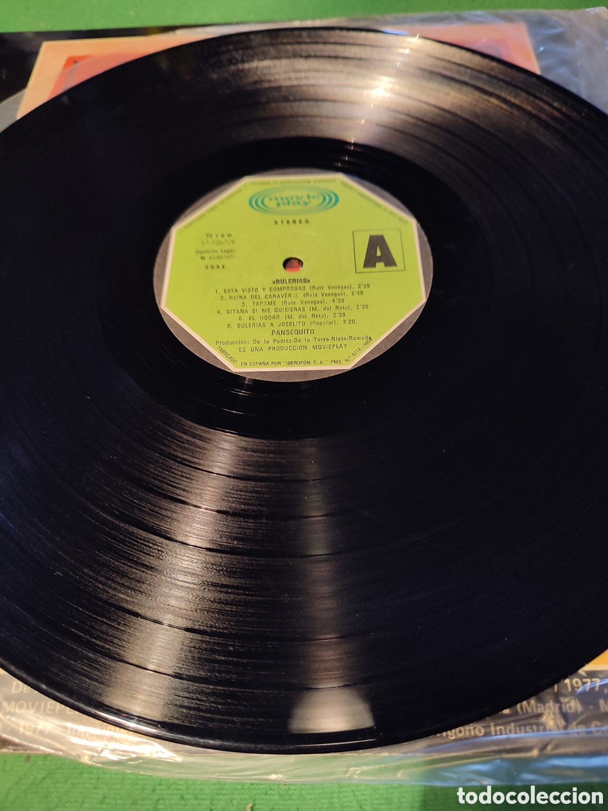 Discos de vinilo: Pansequito - Buler&iacute;as - Foto 3