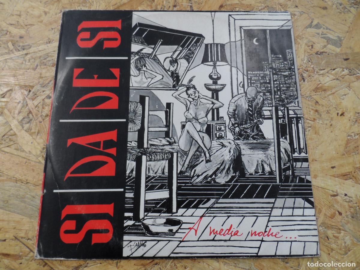 Discos de vinilo: SI-DA-DE-SI - A MEDIA NOCHE - Foto 1