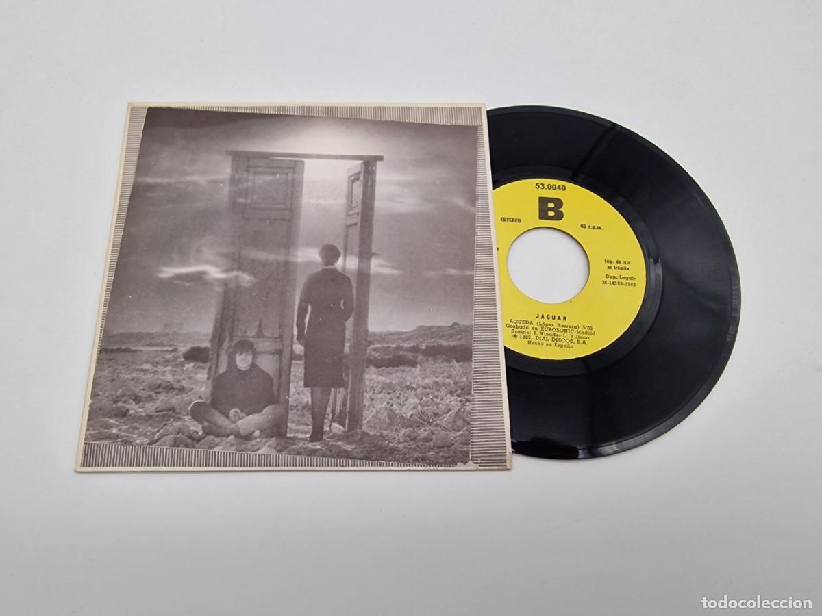 Discos de vinilo: RARISIMO SINGLE, JAGUAR-EXTRA&Ntilde;O AMANECER+1 1982 - Foto 1