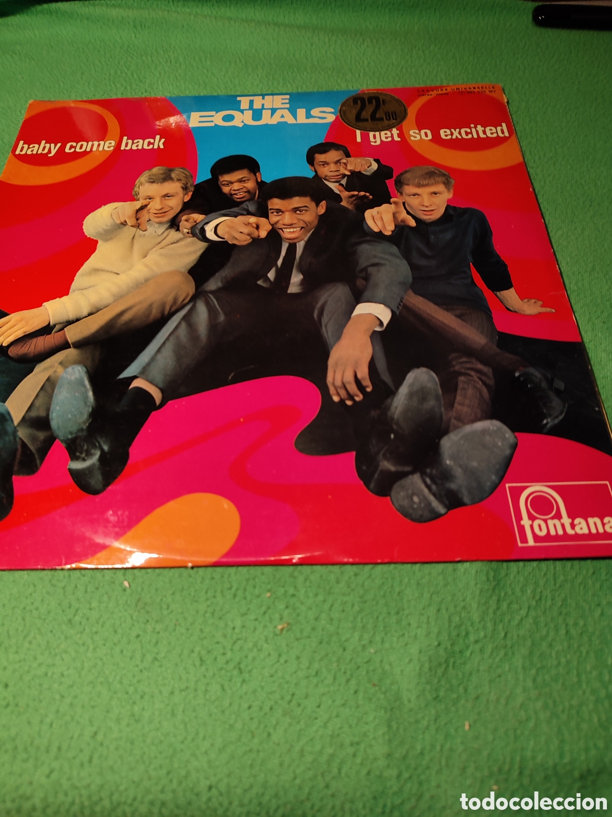 Discos de vinilo: The Equals - Baby come back - Foto 1