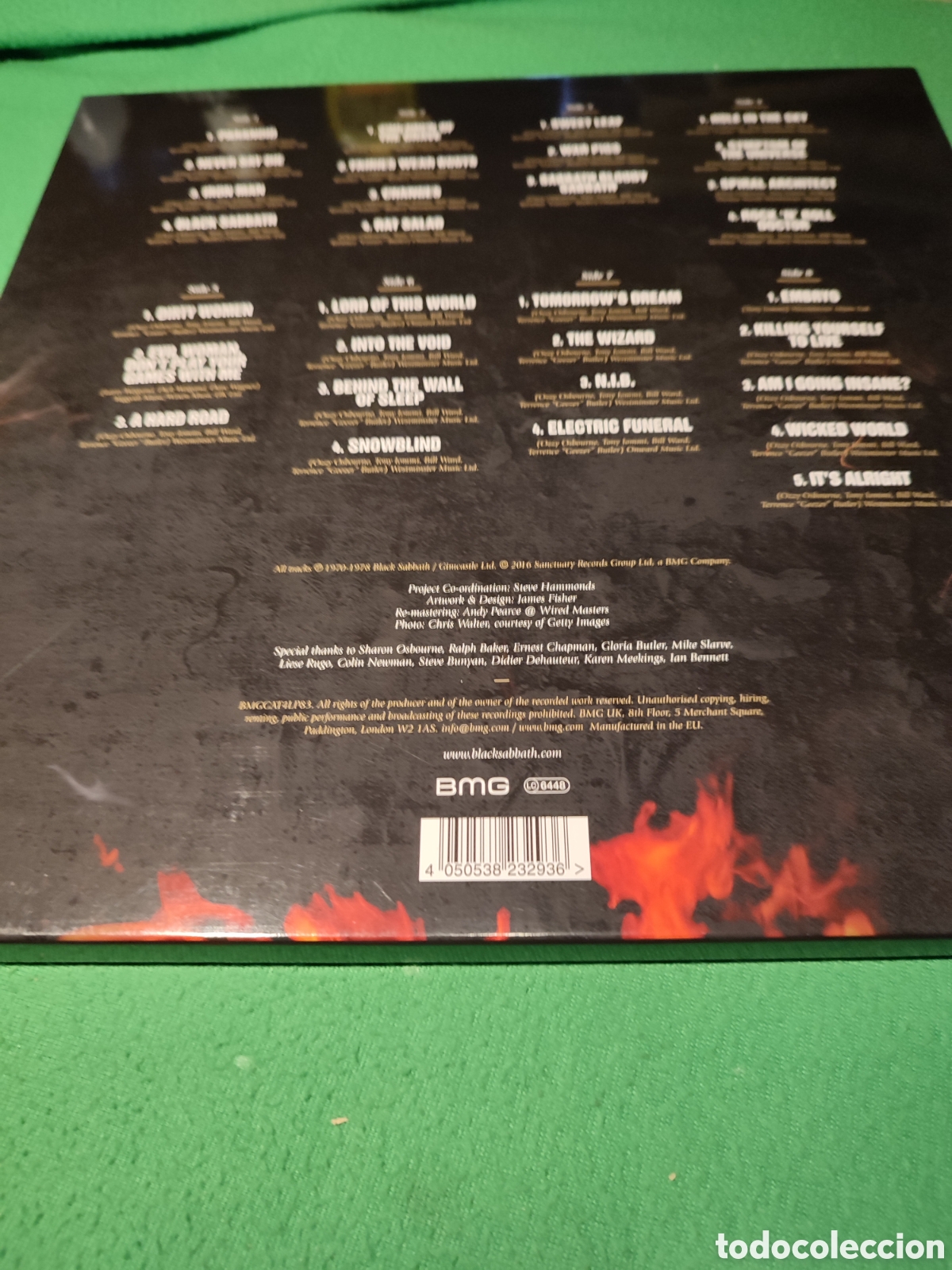 Discos de vinilo: Black Sabbath - The ultimate Collection 4 lps - Foto 3