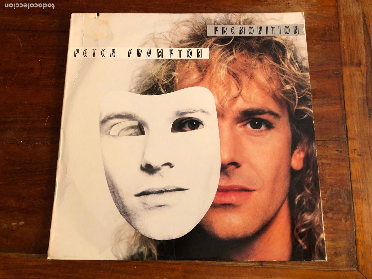Discos de vinilo: PETER FRAMPTON, PREMONITION 1986 USA LP - Foto 1