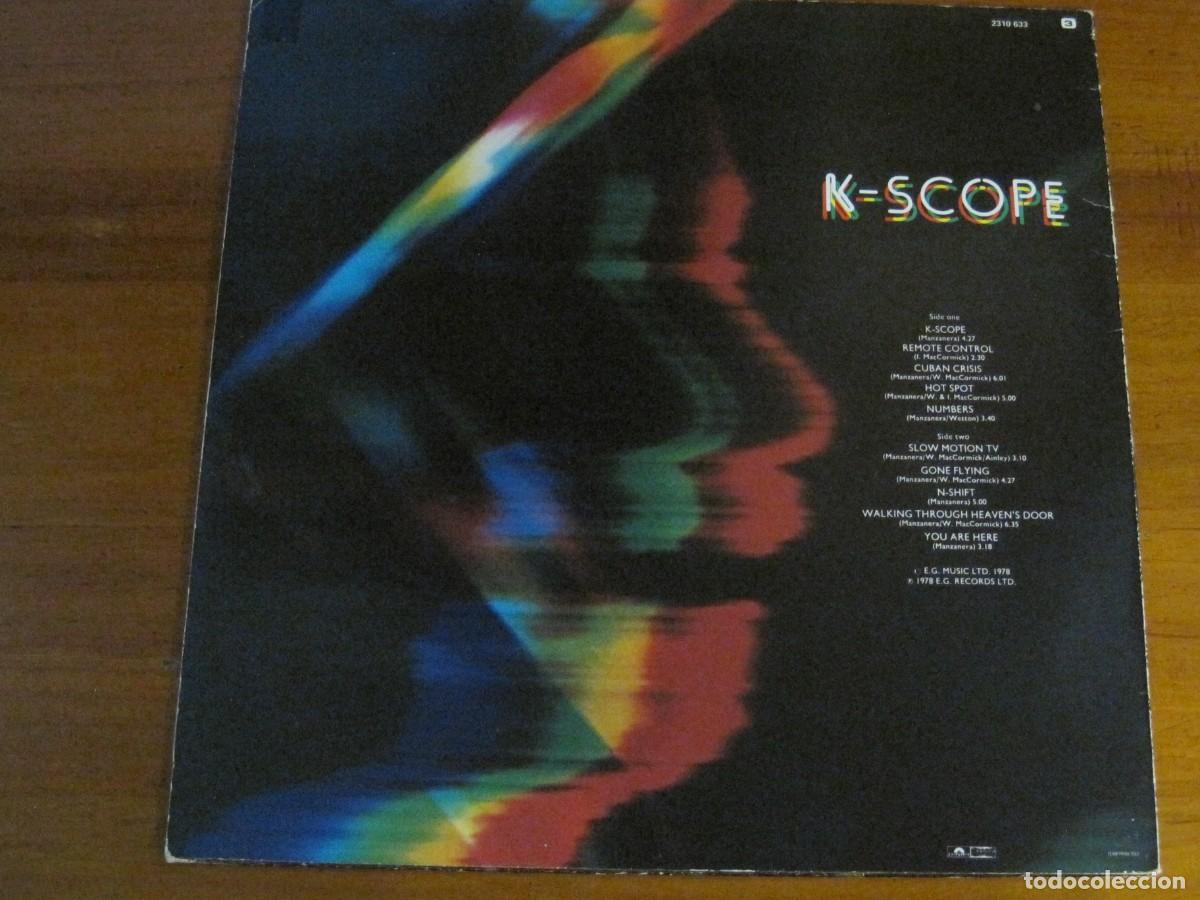 Discos de vinilo: PHIL MANZANERA - K-SCOPE SELLO POLYDOR 1978 - Foto 2