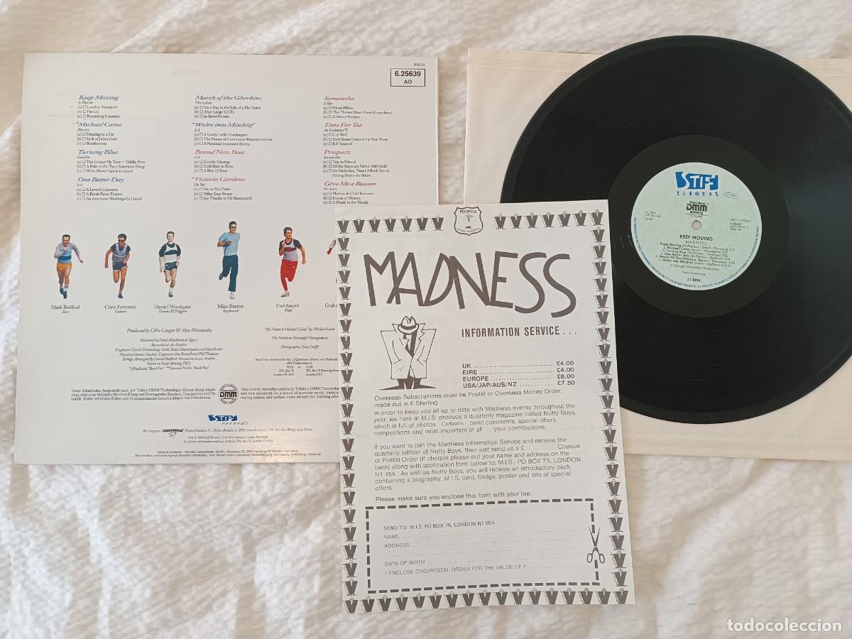 Discos de vinilo: Madness &ndash; Keep Moving LP 1984 Germany - Foto 2