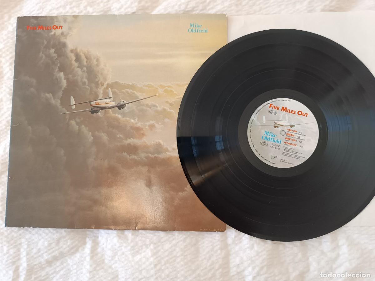 Discos de vinilo: Mike Oldfield &ndash; Five Miles Out LP 1982 GERMANY - Foto 1
