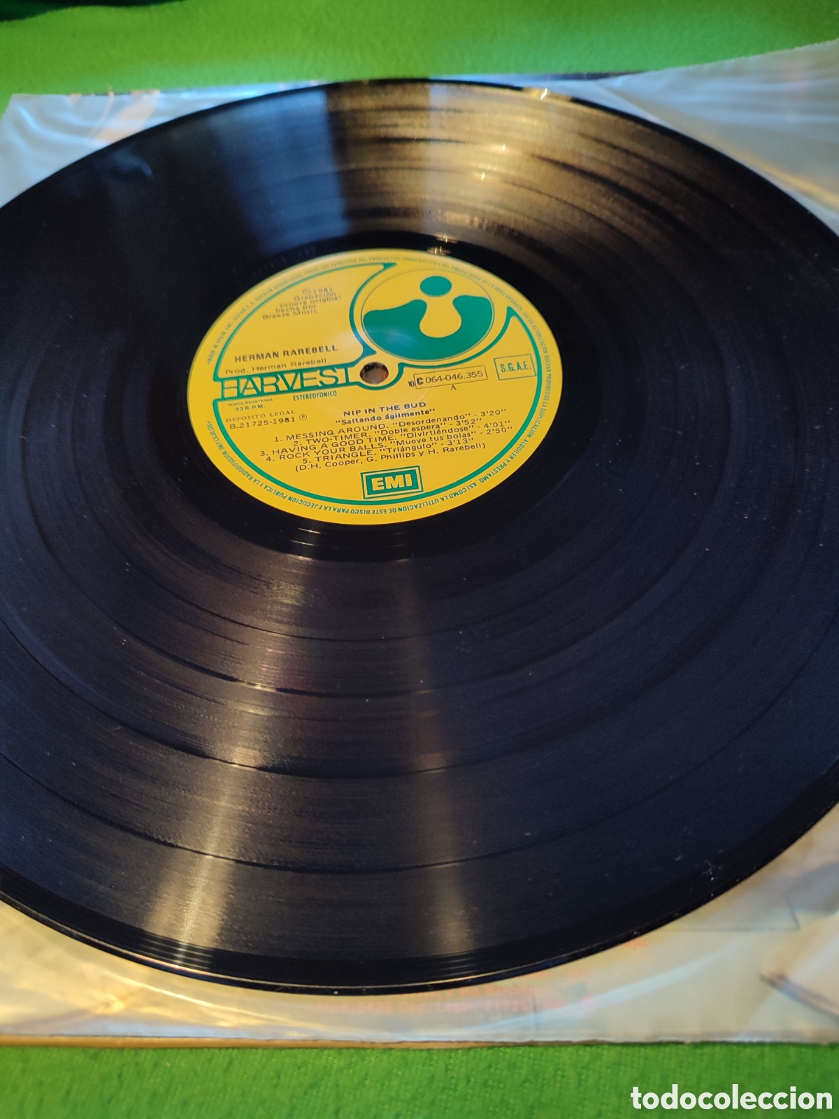 Discos de vinilo: Herman Rarebell - Saltando &aacute;gilmente - Foto 3