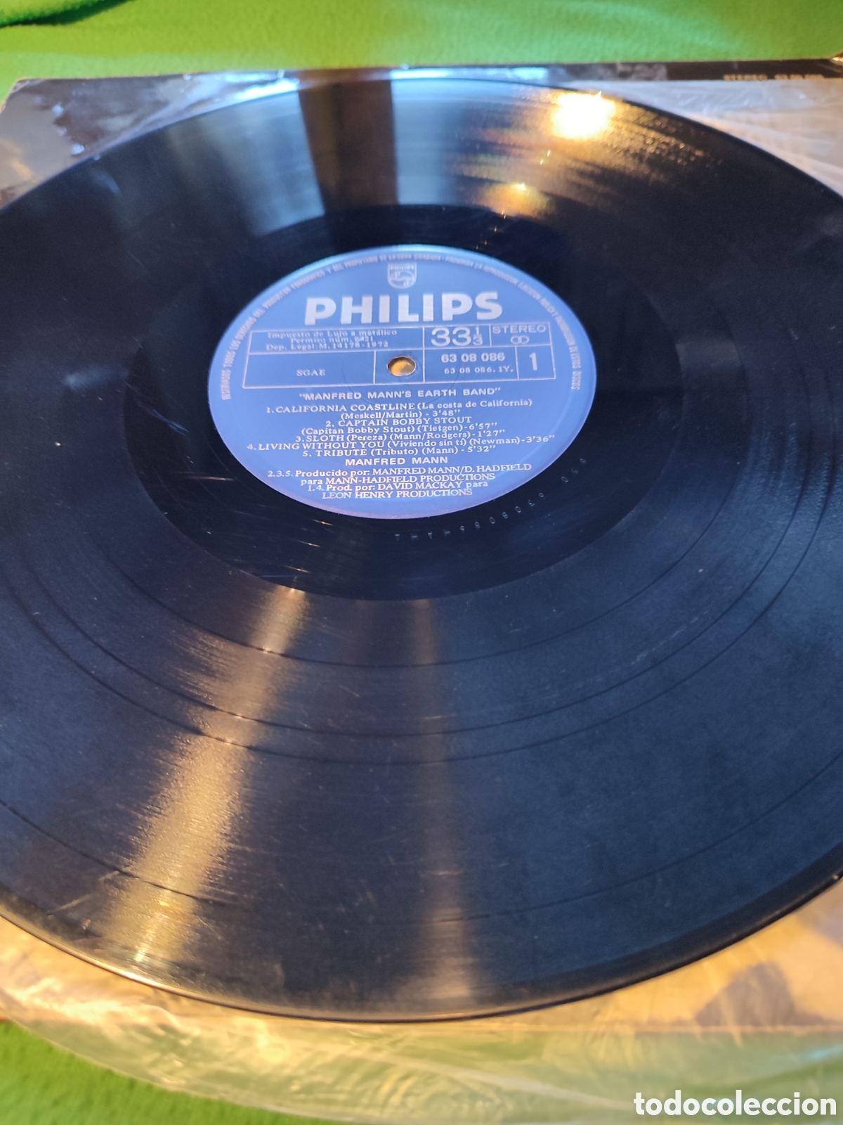 Discos de vinilo: Manfred Mann Earth Band - Same - Foto 3