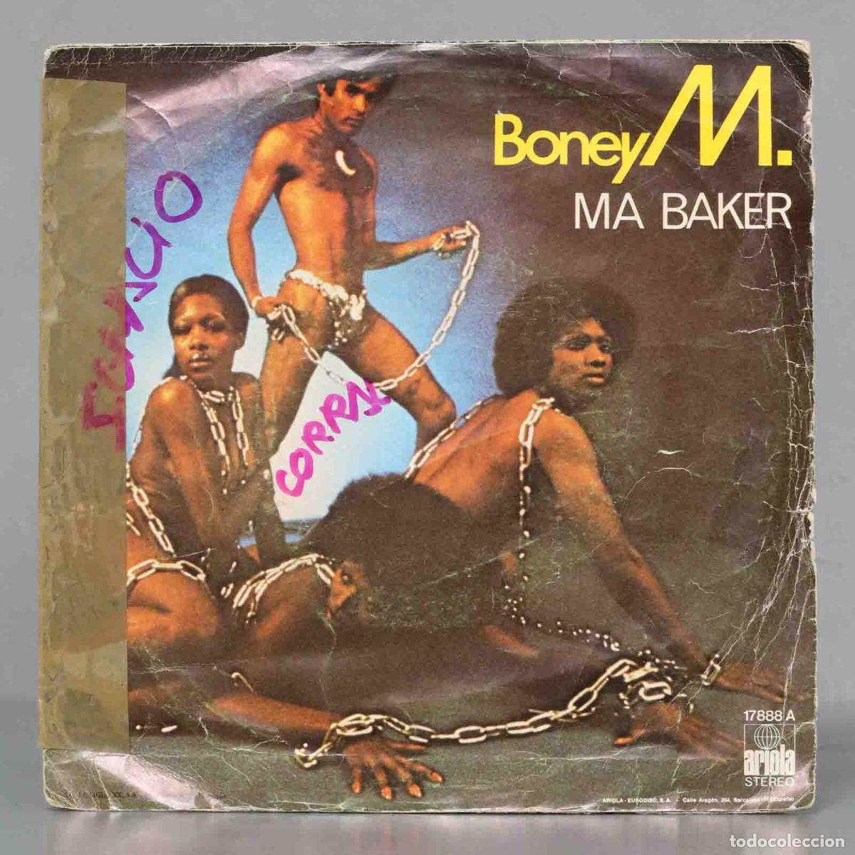 Discos de vinilo: SINGLE. Boney M. &ndash; Ma Baker - Foto 1