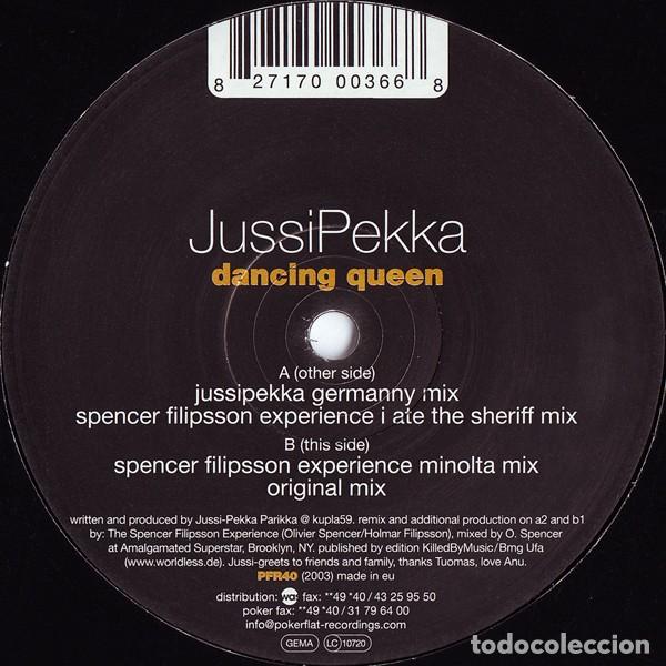 Discos de vinilo: Jussi-Pekka &ndash; Dancing Queen..LP..disco de vinilo. - Foto 2