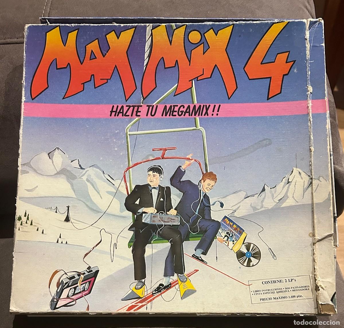 Discos de vinilo: Various. Max Mix 4. Vg/Fair.1986.Spain - Foto 1