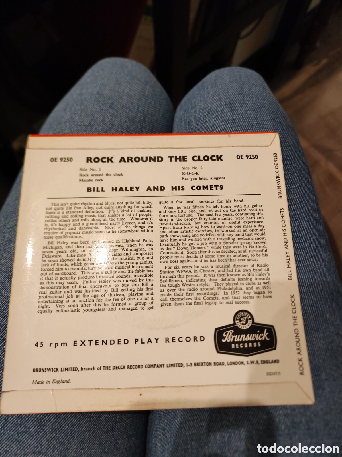 Discos de vinilo: EP Billy Haley and his comets - Foto 2