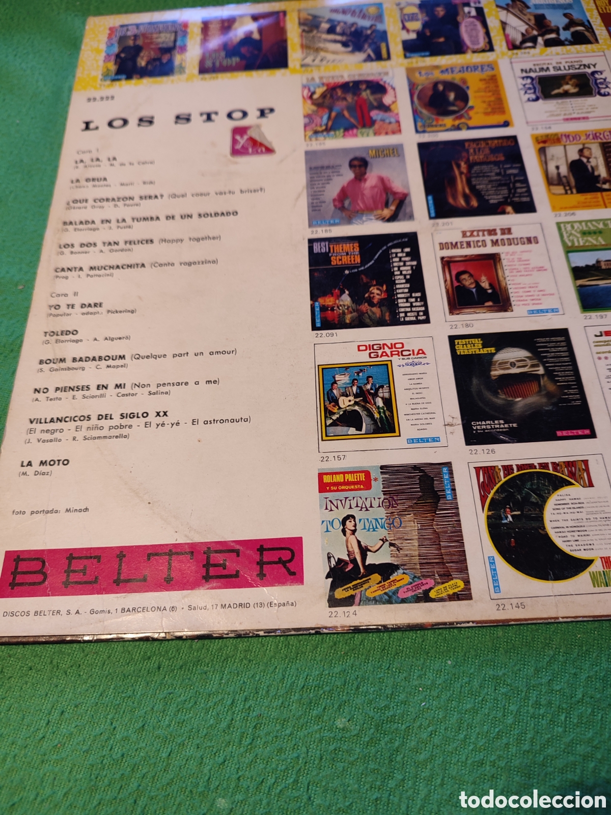 Discos de vinilo: Los Stop - Same Vinilo Lp - Foto 2