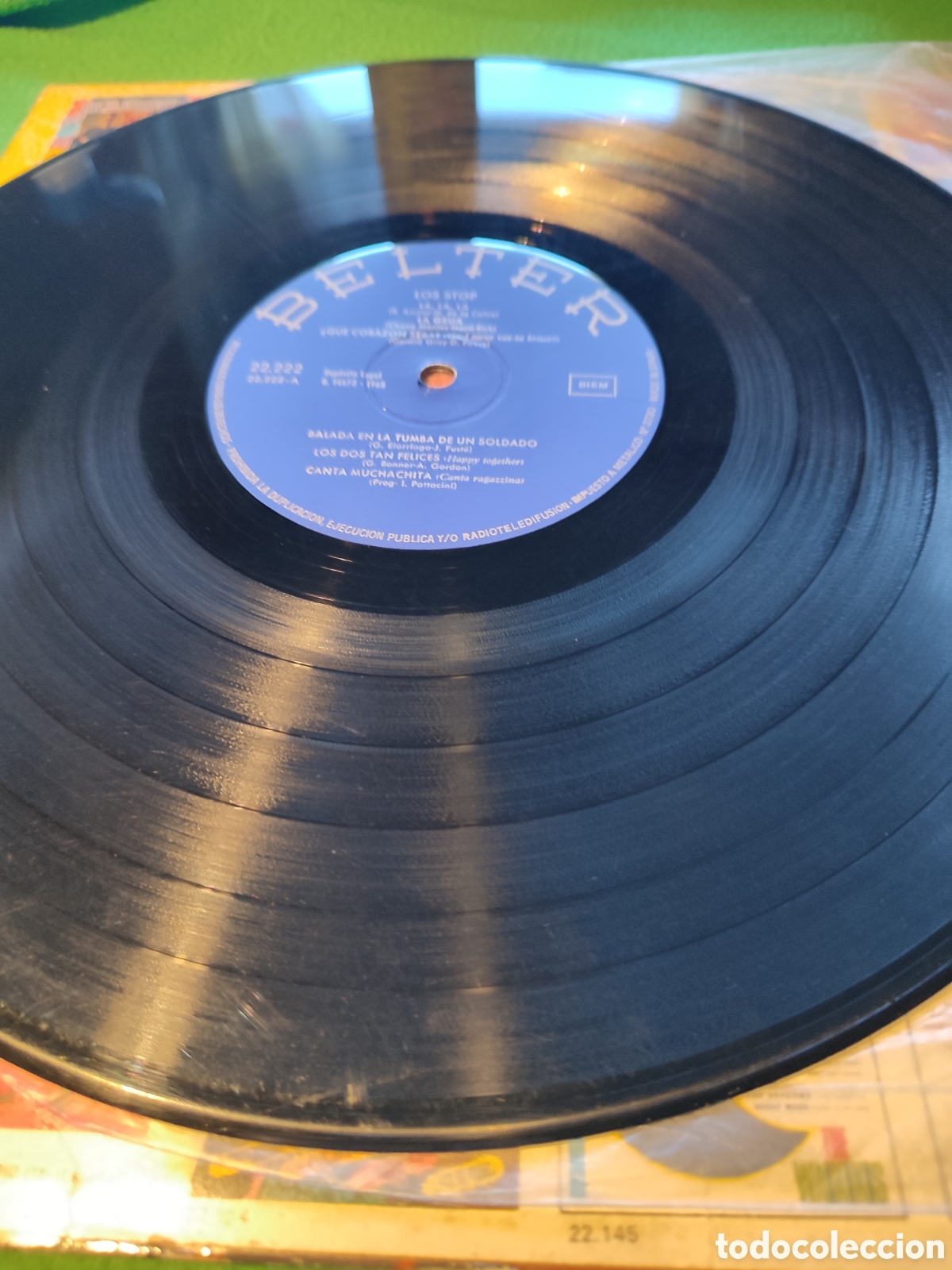 Discos de vinilo: Los Stop - Same Vinilo Lp - Foto 3