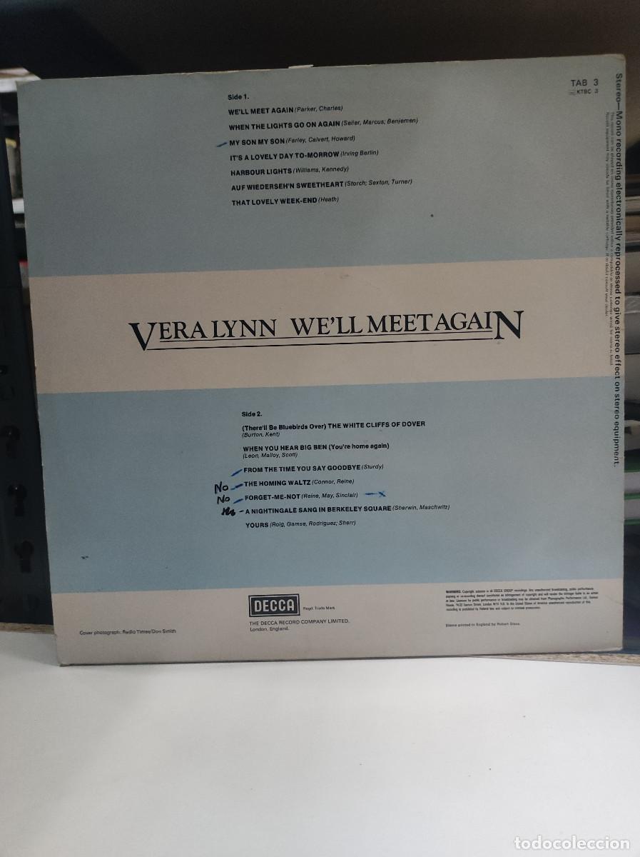 Discos de vinilo: Vera Lynn &ndash; Well Meet Again - Foto 2