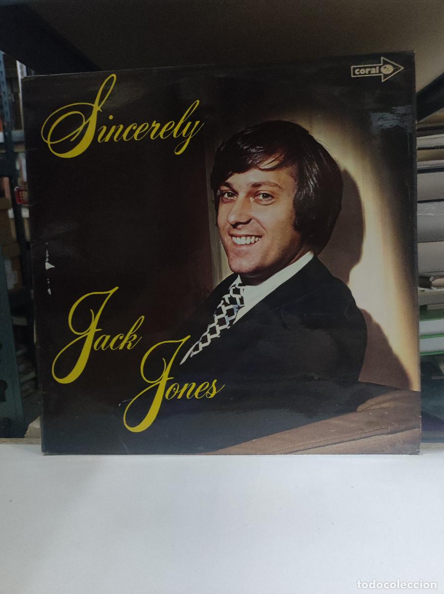 Discos de vinilo: Jack Jones &ndash; Sincerely - Foto 1