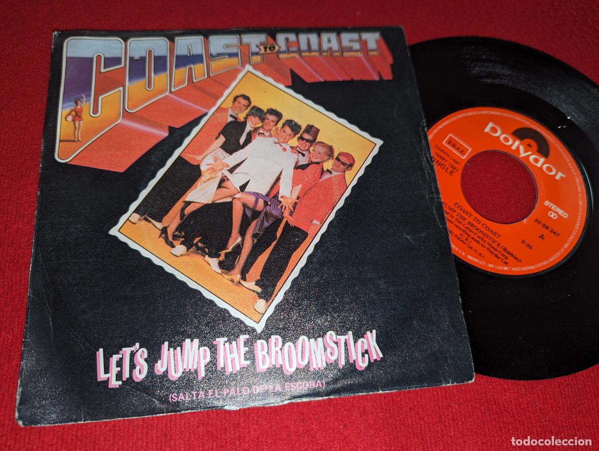 Disques de vinyle: COAST TO COAST Let's jump the Broomstick/Roller coaster rock 7'' SINGLE 1981 Polydor ESPA&Ntilde;A SPAIN