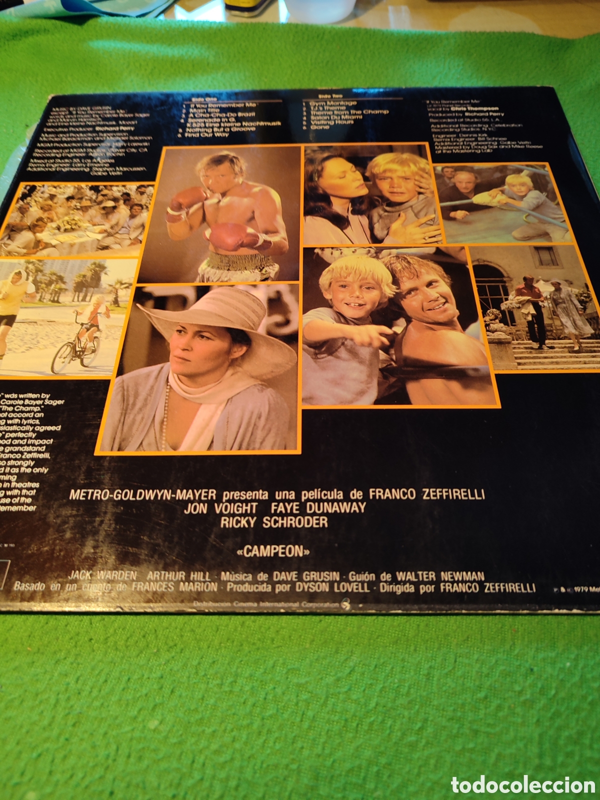 Discos de vinilo: Dave Grusin - BSO Campe&oacute;n - Foto 2