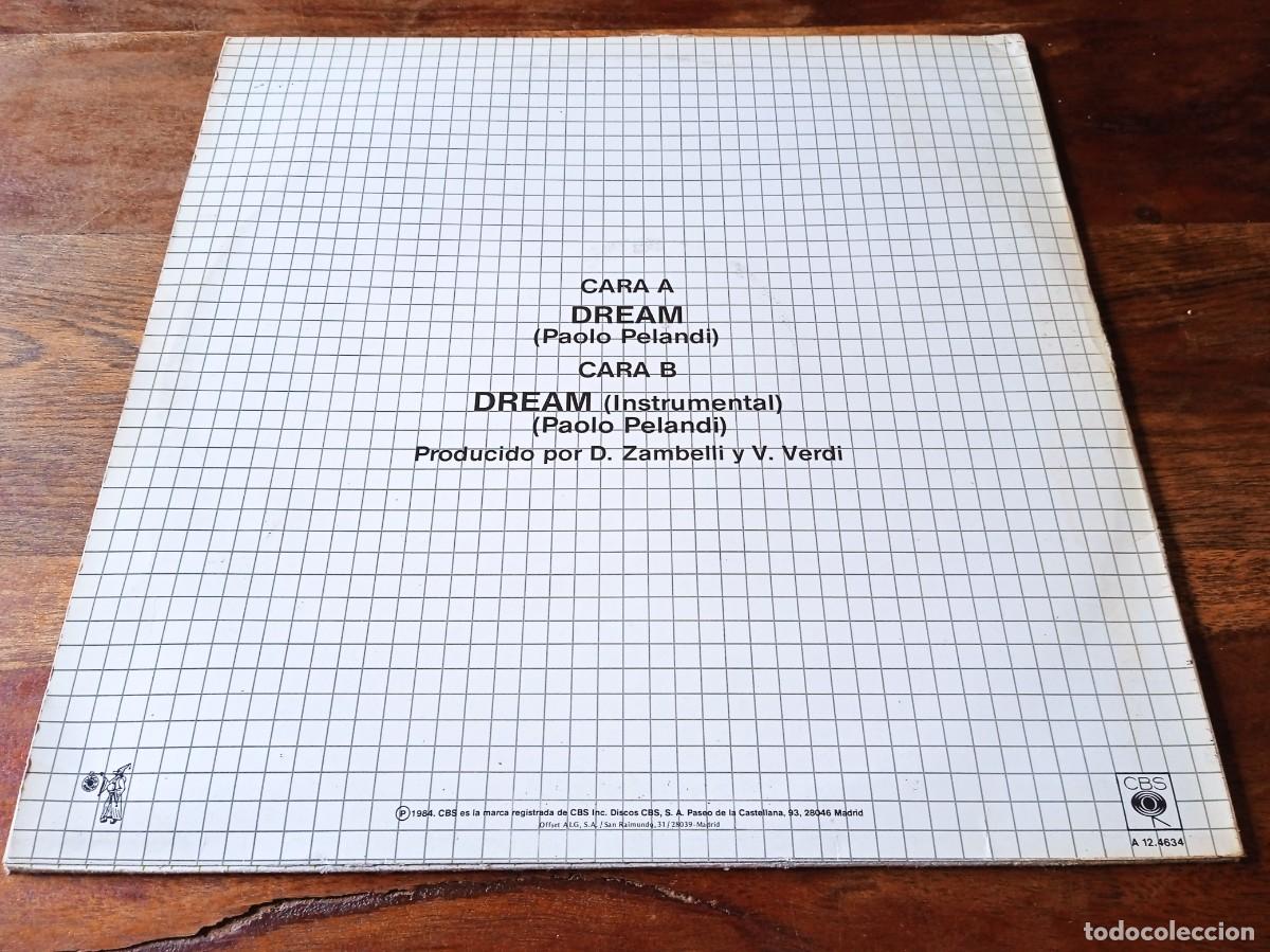 Discos de vinilo: P. Lion - Dream 2 versiones - Maxisingle original CBS 1984 - Foto 2
