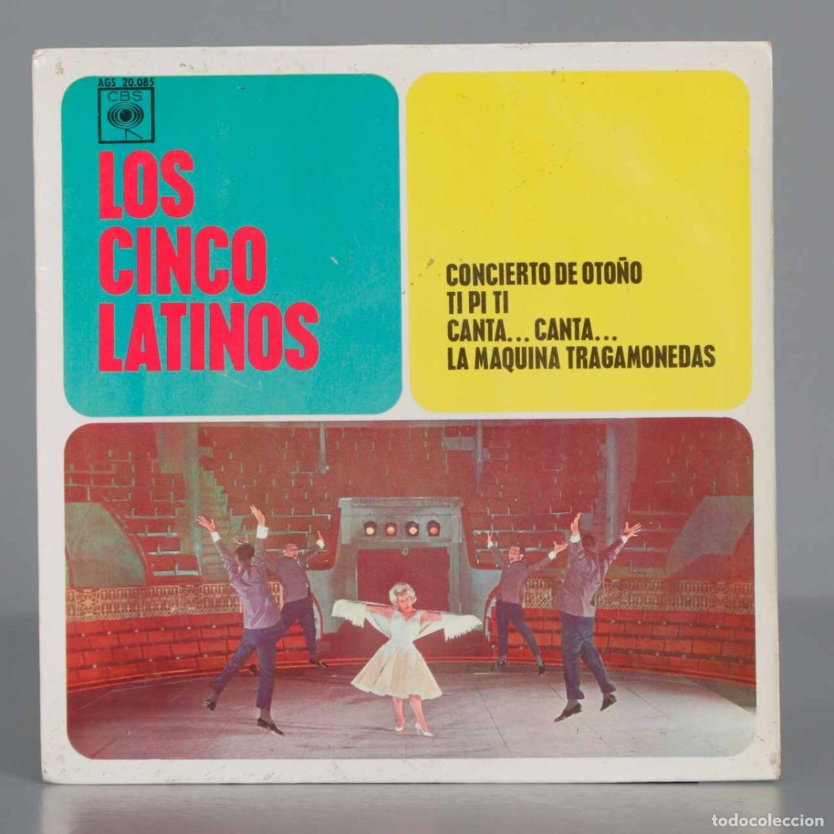 Discos de vinilo: EP. Los Cinco Latinos &ndash; Concierto De Oto&ntilde;o - Foto 1