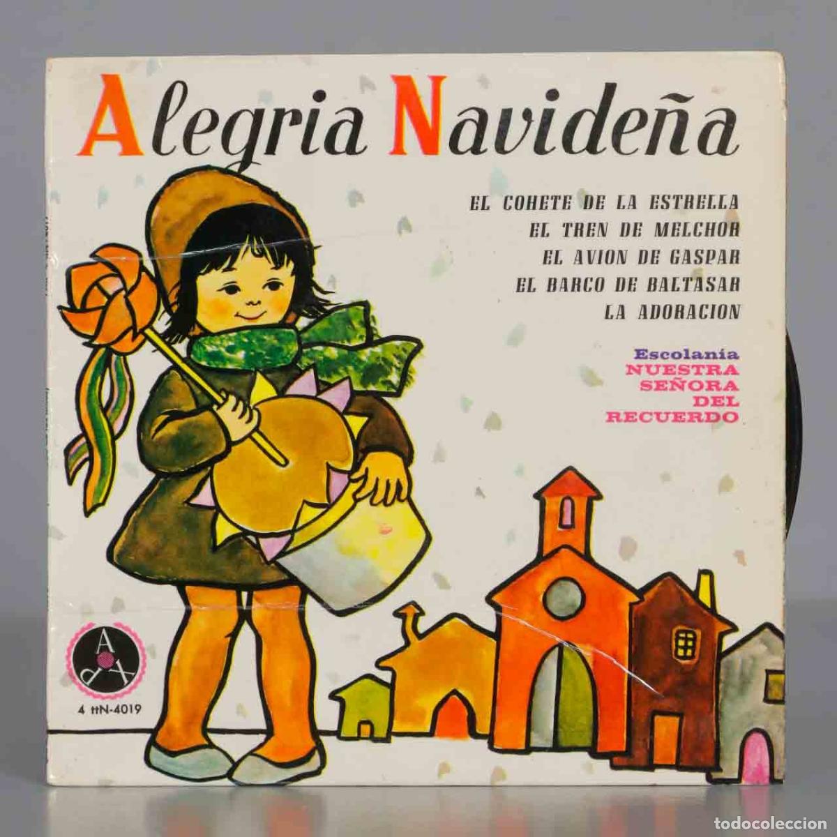 Discos de vinilo: EP. ALEGRIA NAVIDE&Ntilde;A. - Foto 1