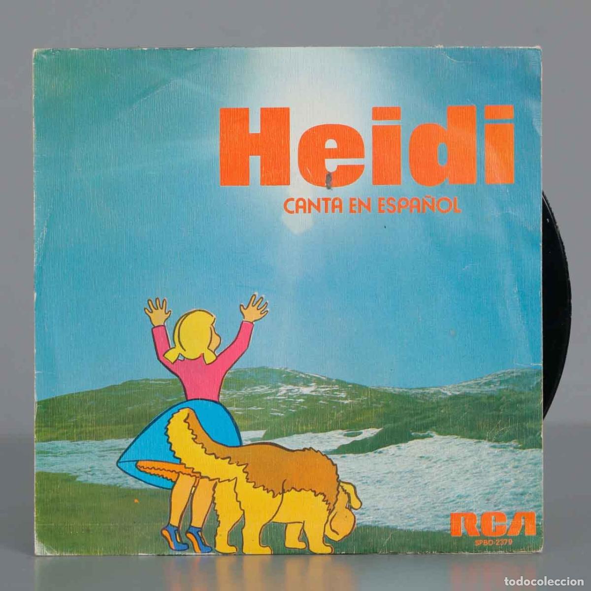Discos de vinilo: SINGLE. Heidi Canta En Espa&ntilde;ol - Foto 1