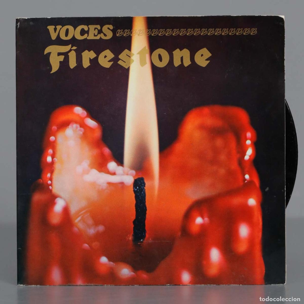 Discos de vinilo: SINGLE. VOCES FIRESTONE - Foto 1