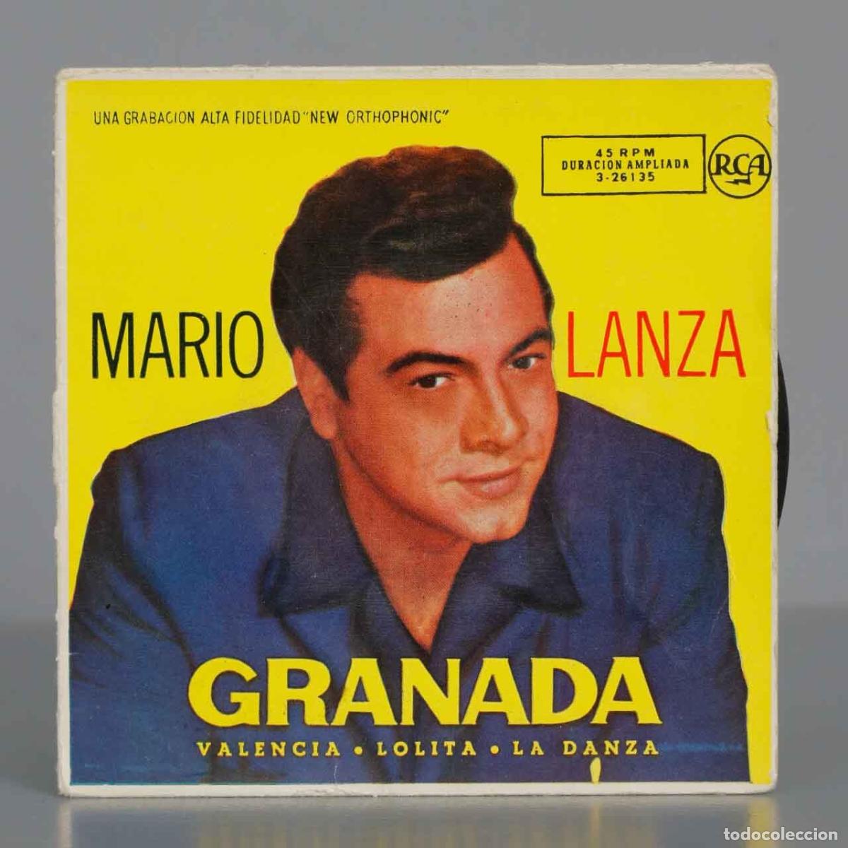 Discos de vinilo: EP. Mario Lanza - Granada - Foto 1