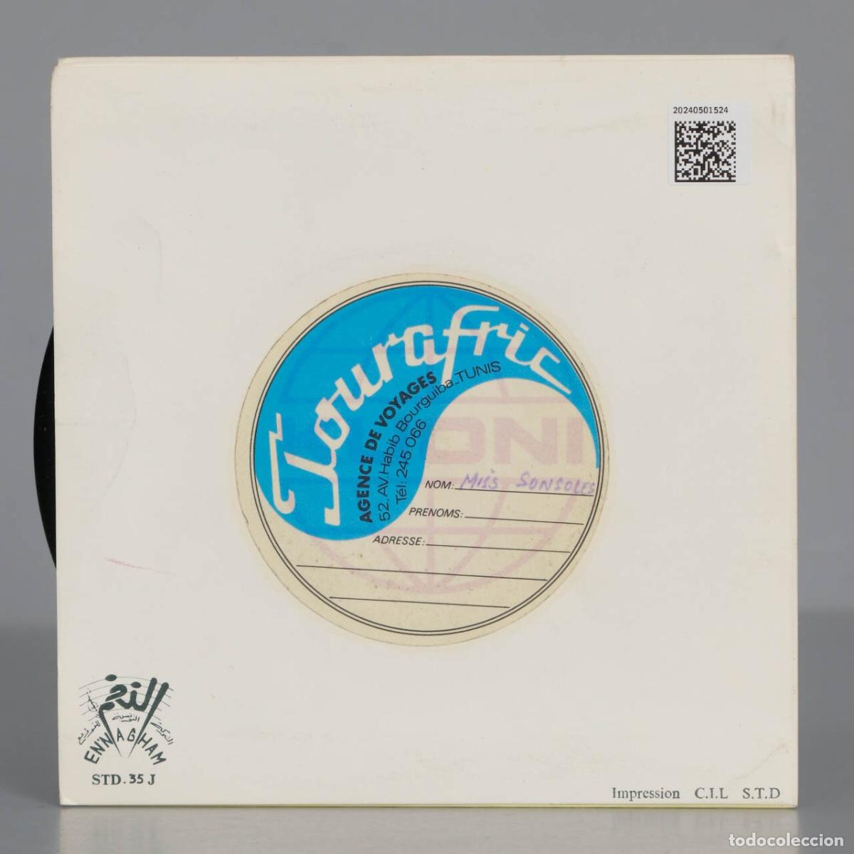 Discos de vinilo: SINGLE. FOLKLORE TUNISIEN. SIDI MANSOUR - Foto 2
