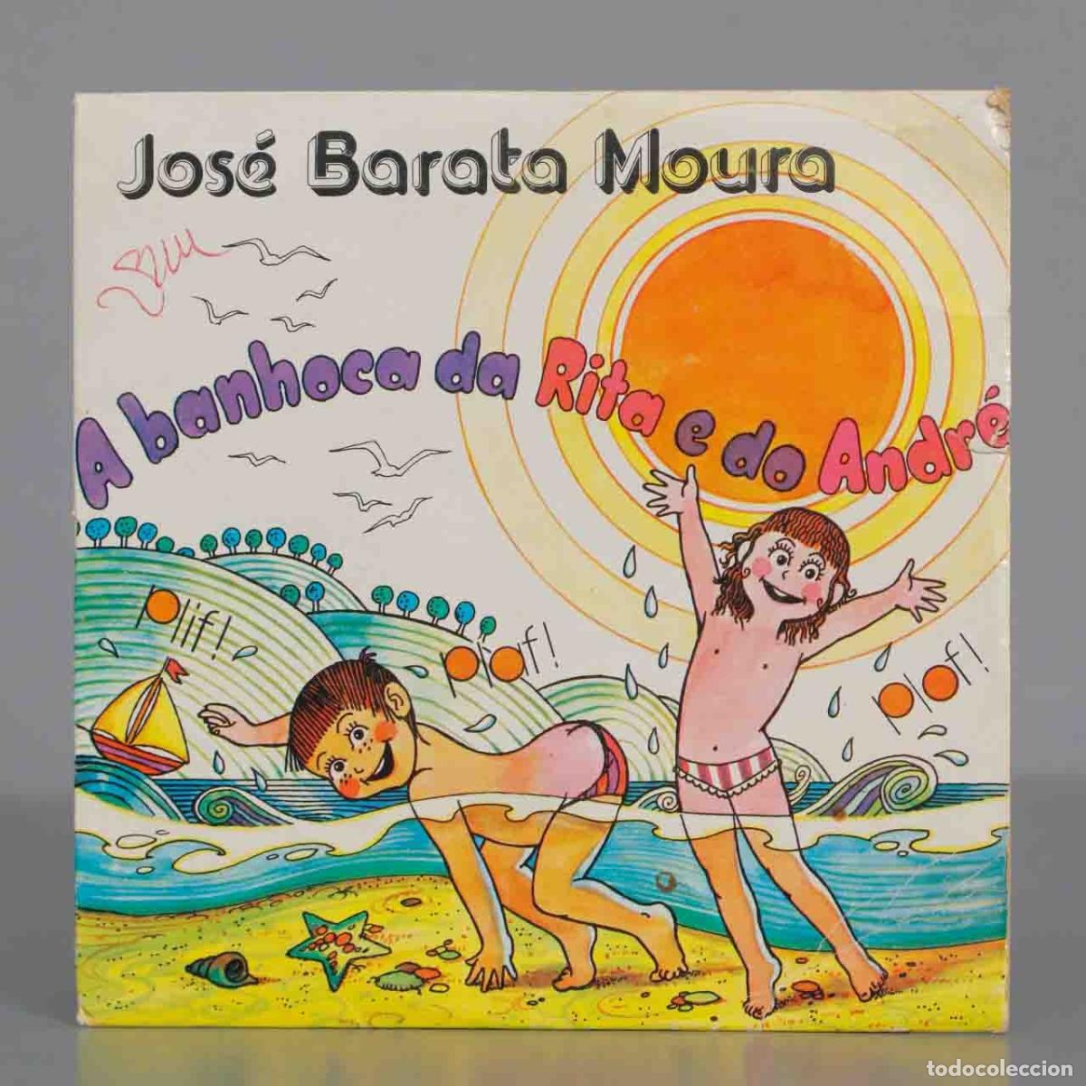 Discos de vinilo: EP. Jos&eacute; Barata Moura - A Banhoca Da Rita E Do Andr&eacute; - Foto 1