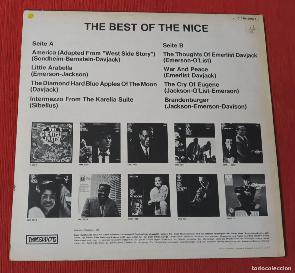 Discos de vinilo: NICE - THE BEST OF - LP - Foto 2
