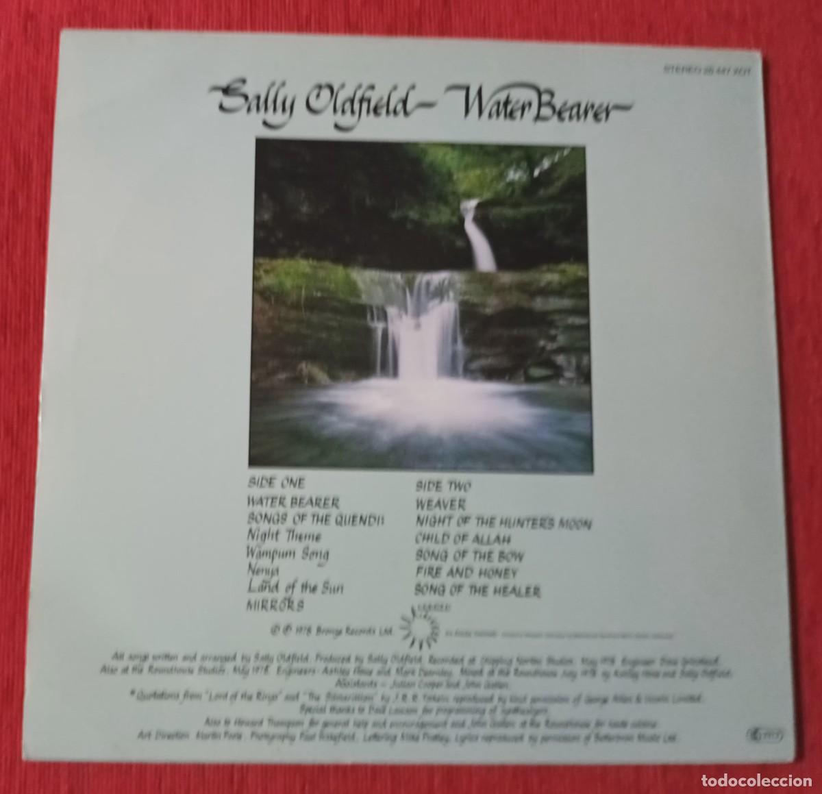 Discos de vinilo: SALLY OLDFIELD - WATER BEARER - LP - Foto 2