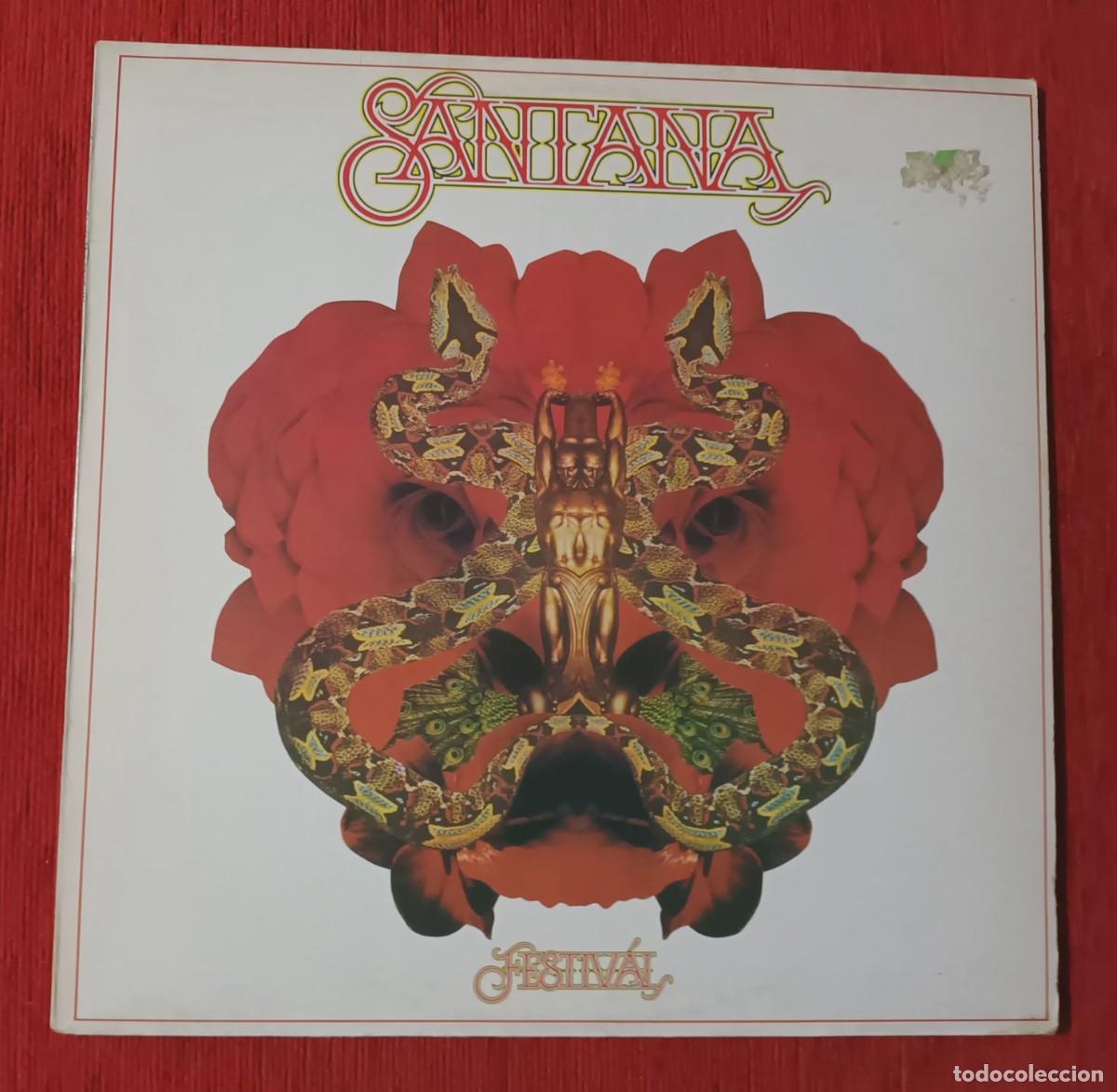 Discos de vinilo: SANTANA - FESTIVAL - LP - Foto 1