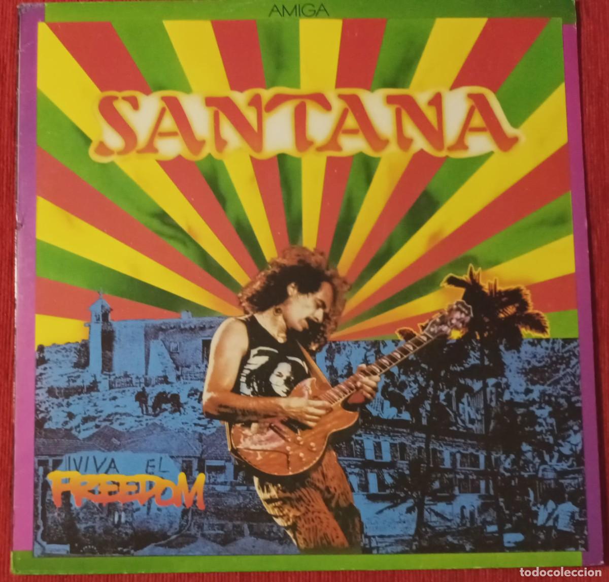 Discos de vinilo: SANTANA - FREEDOM - LP - Foto 1