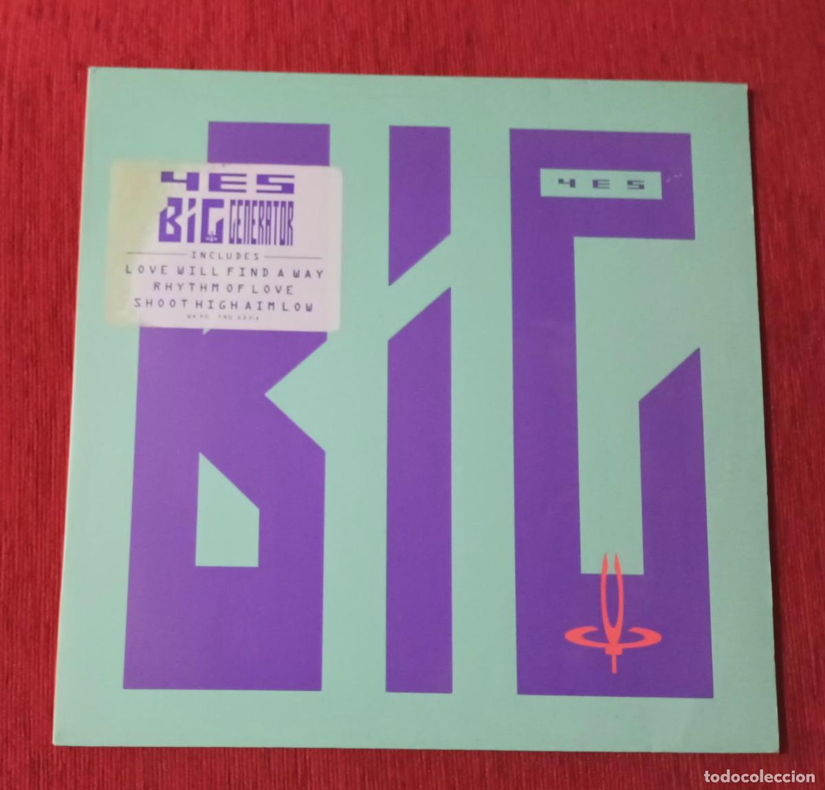 Discos de vinilo: YES - BIG GENERATOR - LP - Foto 1