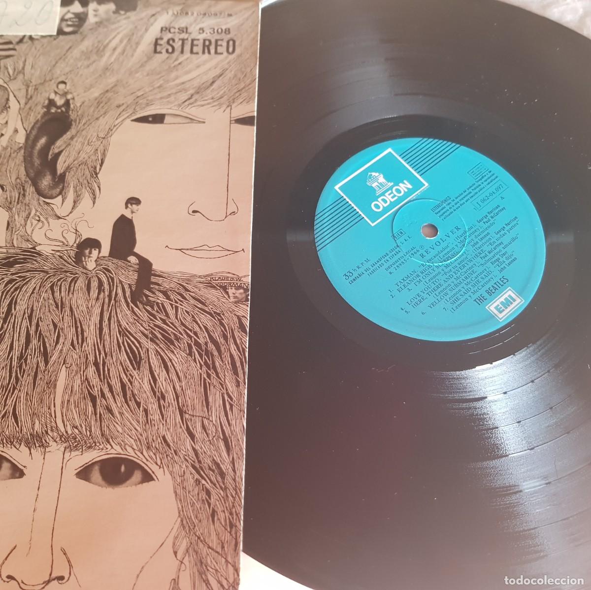 Discos de vinilo: THE BEATLES : REVOLVER. Odeon J062-04097.  1966 - Foto 2