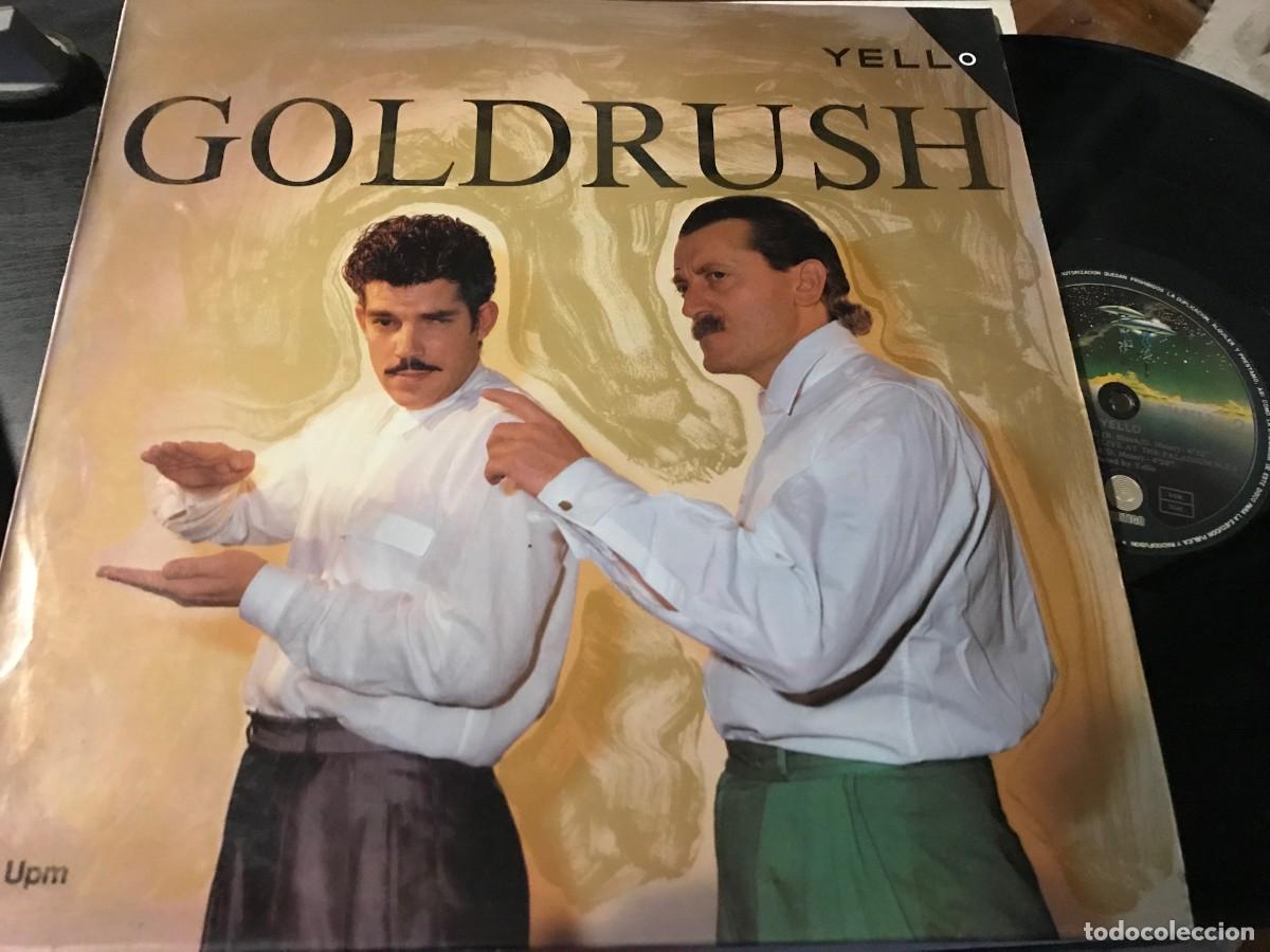 Discos de vinilo: YELLO - GOLDRUSH 12&rdquo; MAXI VERTIGO 1986 SYNTH POP - Foto 1