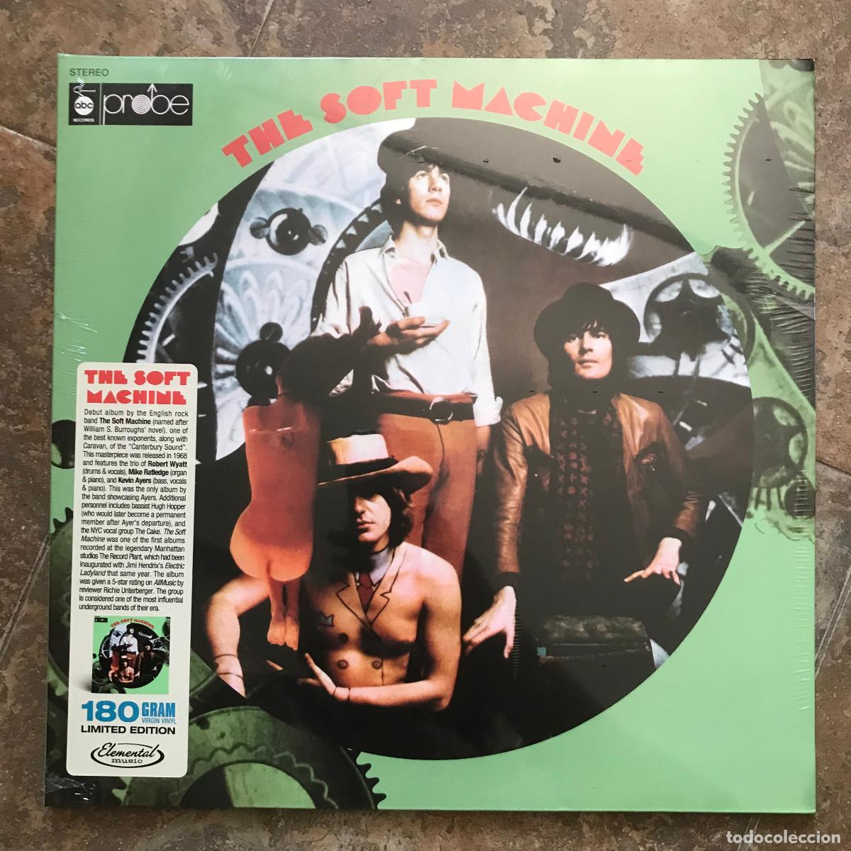 Discos de vinilo: SOFT MACHINE - SOFT MACHINE (1968) - LP REEDICI&Oacute;N ELEMENTAL 2023 NUEVO - Foto 1