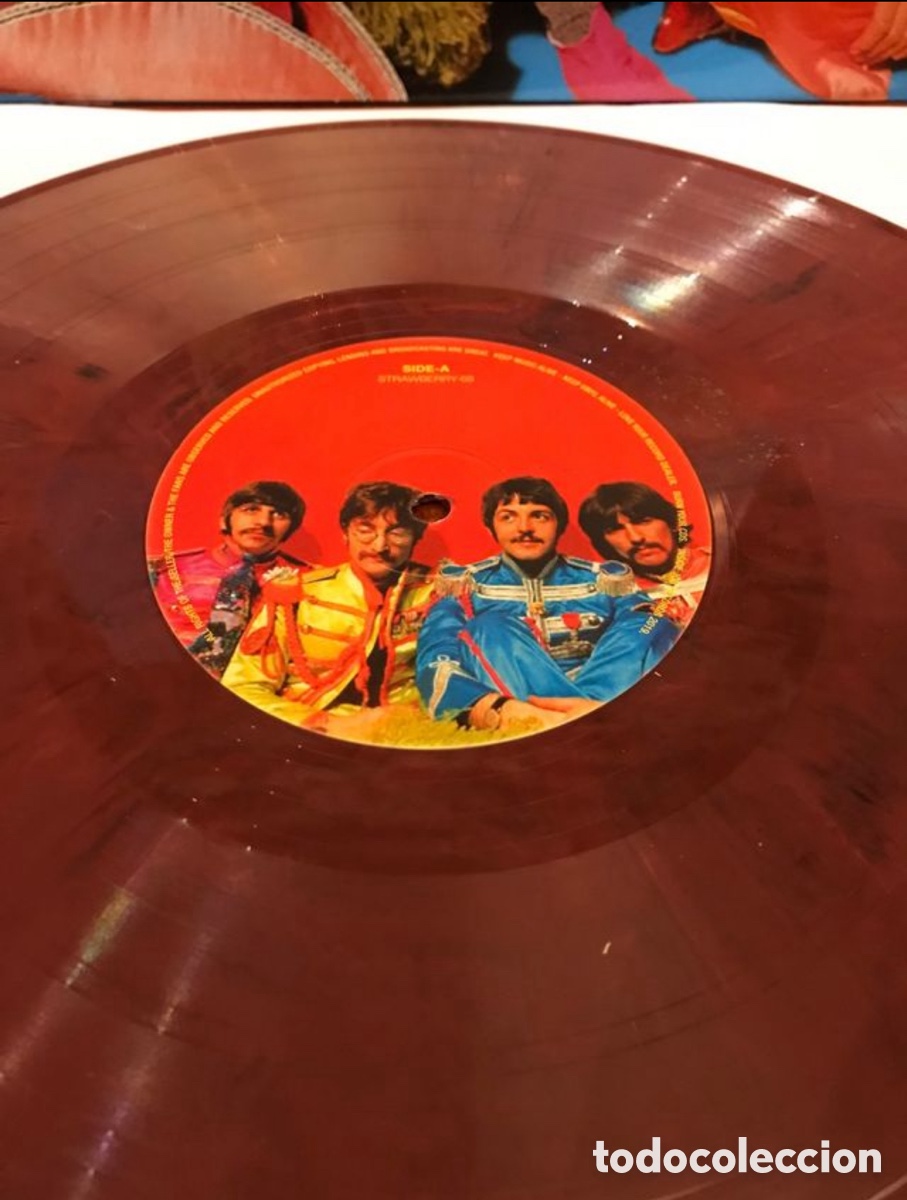 Discos de vinilo: Beatles - Psychodelic (s&uacute;per rareza) - Foto 5