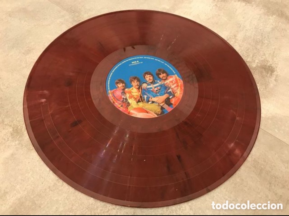 Discos de vinilo: Beatles - Psychodelic (s&uacute;per rareza) - Foto 6