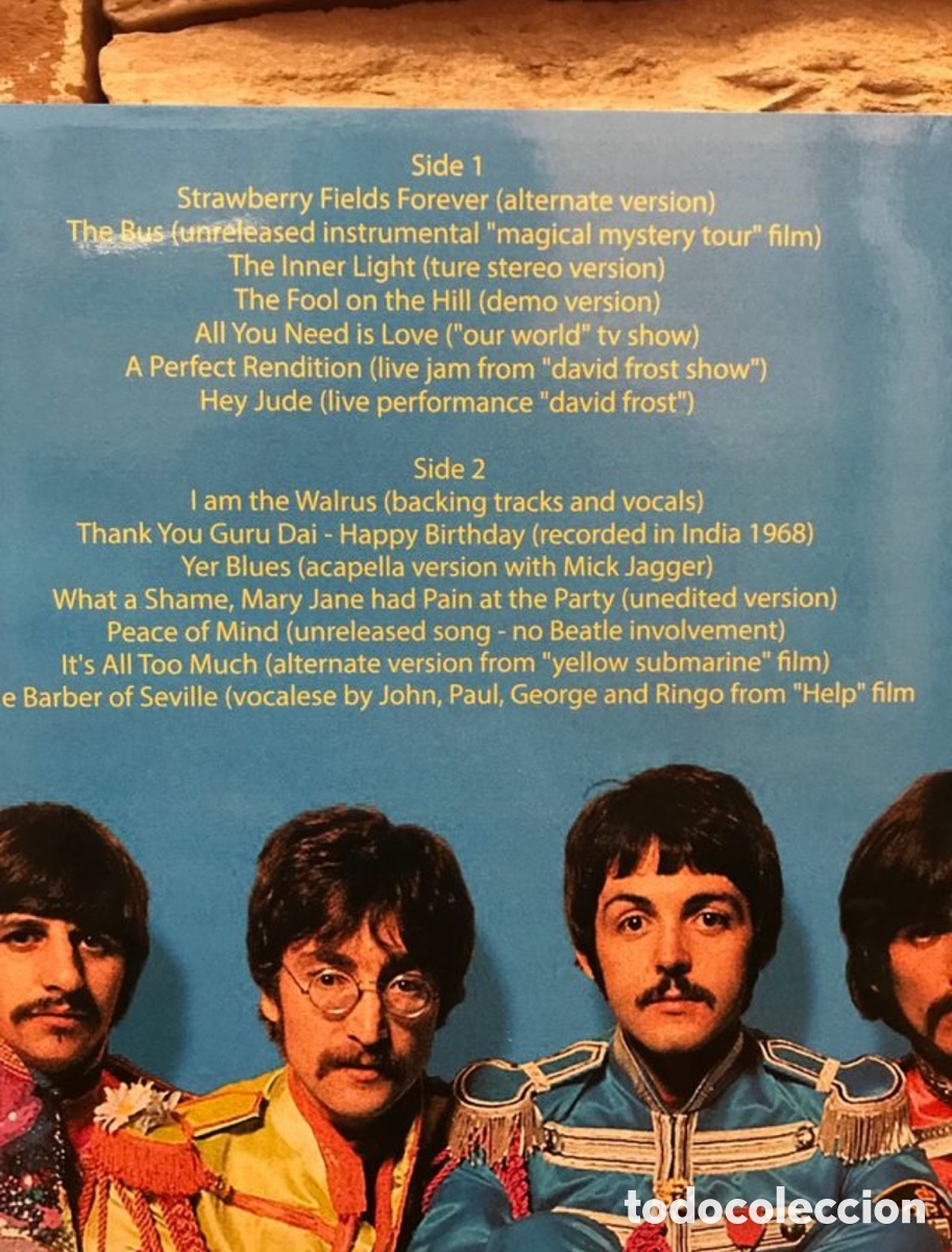 Discos de vinilo: Beatles - Psychodelic (s&uacute;per rareza) - Foto 10