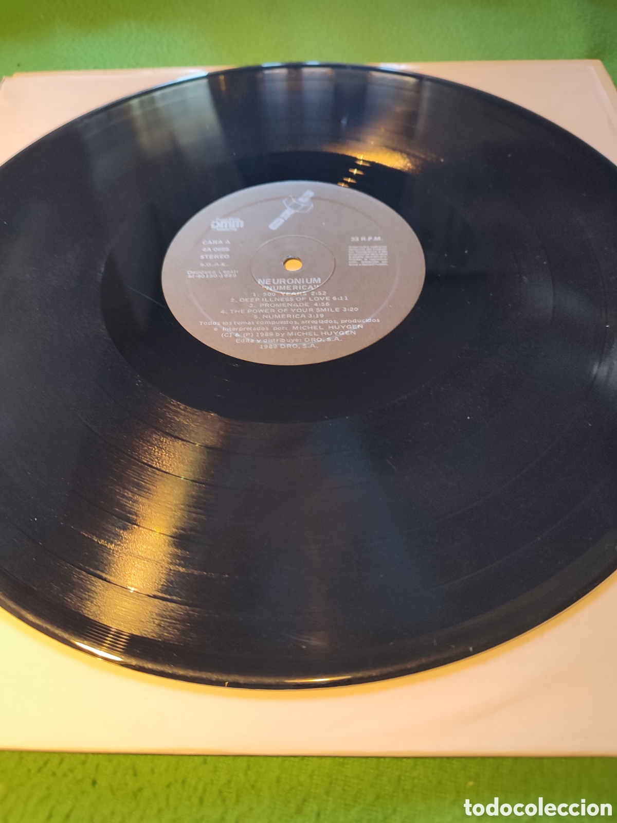 Discos de vinilo: Neuronium - Num&eacute;rica - Foto 3