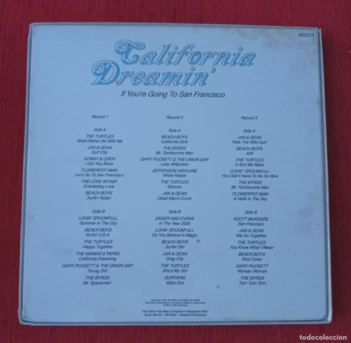 Discos de vinilo: CALIFORNIA DREAMIN&acute;- 3 LPS BOX SET - Foto 2