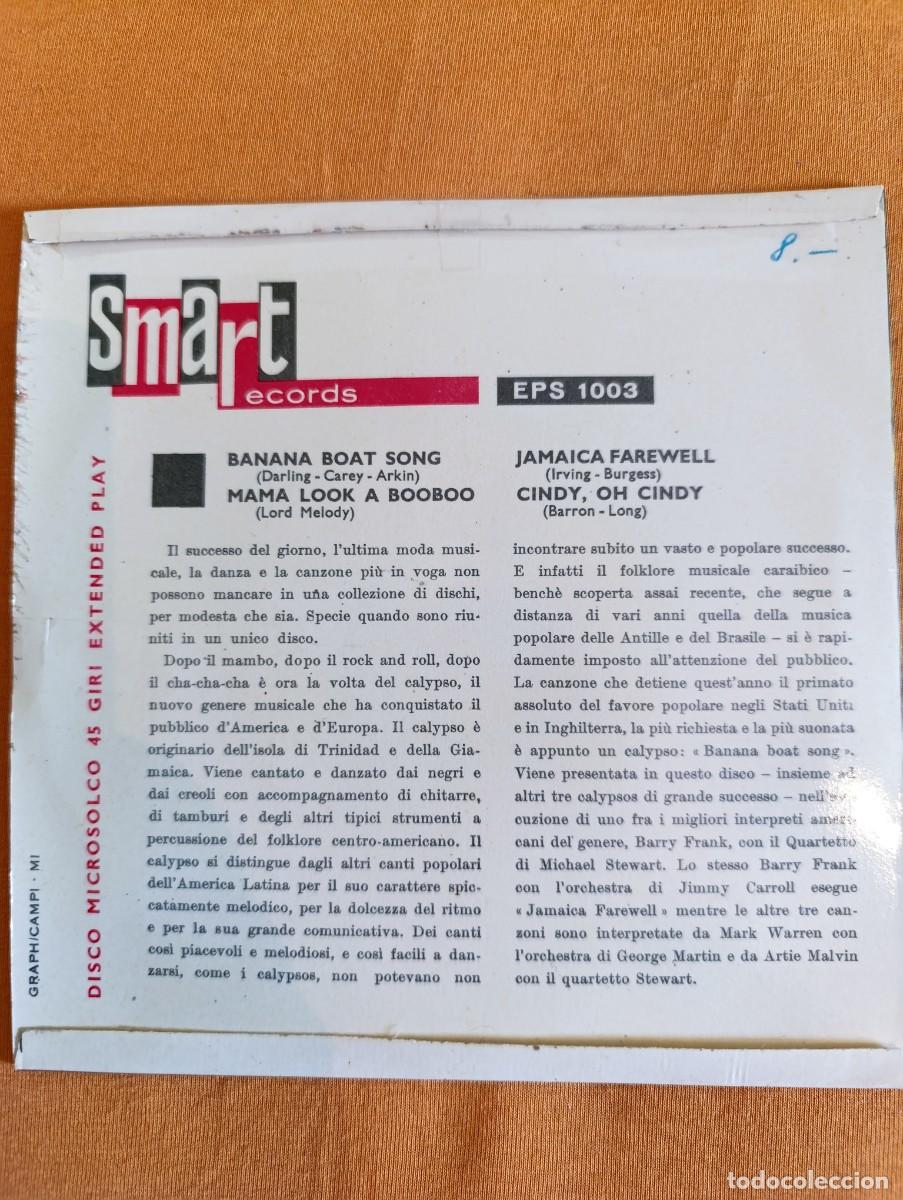 Discos de vinilo: Disco de vinilo Banana boat. - Foto 5