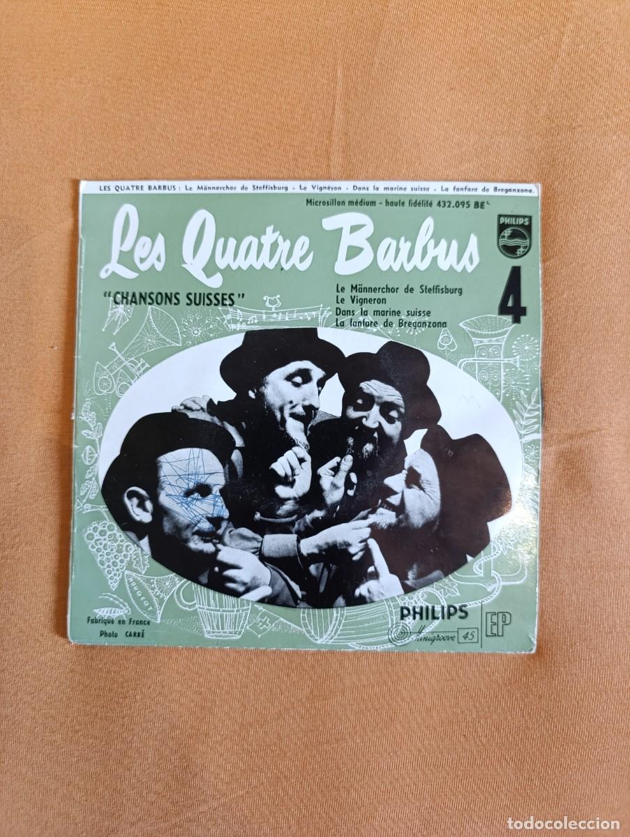 Discos de vinilo: Disco de vinilo Les Quatre Barbus - Foto 1
